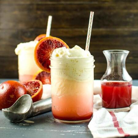 Blood Orange Sorbet Colab